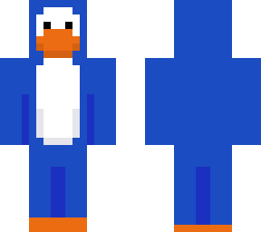 dark blue penguin