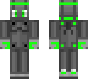 green robot trio