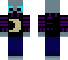 my minecraft skin (halloween edition)