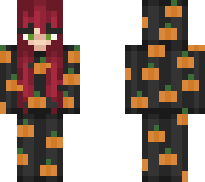 pumpkin onesie girl (small eye version)
