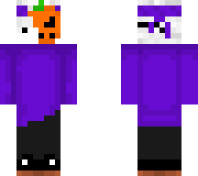 pure sweaty skin with pumpkin mask