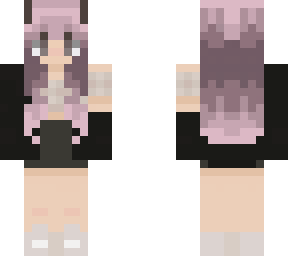 purple horn girl
