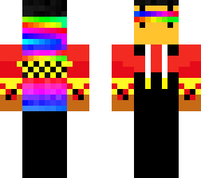 rainbow faceless