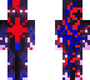 red and blue colide