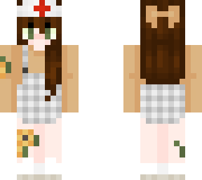 skintober 12 -- sunflower nurse