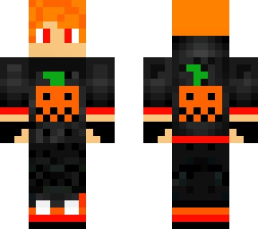 skintober pumpkin man