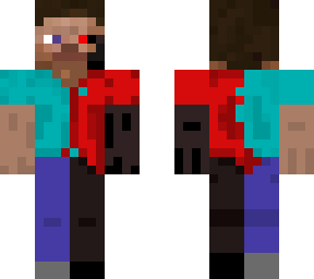 steve infected by dark magic