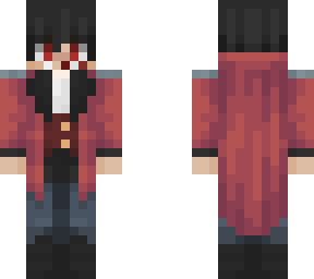 vampire saair + red eyes