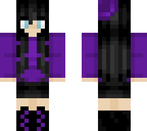 witch girl halloween costume purple