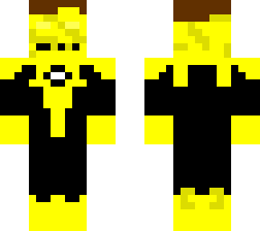 yellow lantern scarecrow