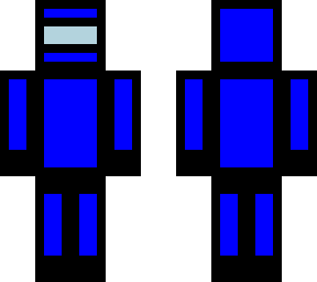 among us,blue skin