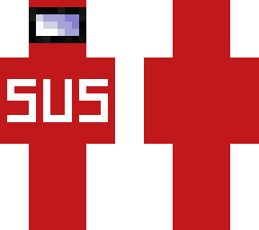 among us skin - red sus