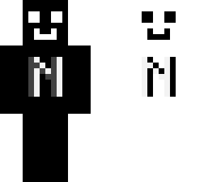 black or white