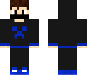 blue boy creeper hoodie