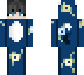 blue cat onesie boy