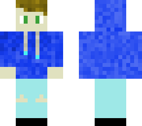 blue hoodie with ripped jeans edited