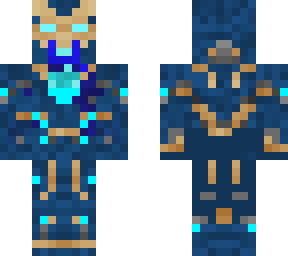 blue iron man