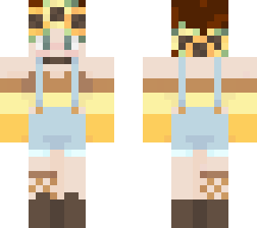 classic version of sunflower girl