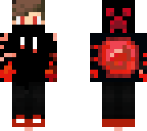 cool red  skin for boys