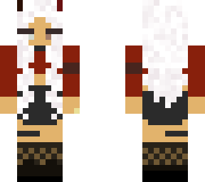 demon fighter girl | Minecraft Skin