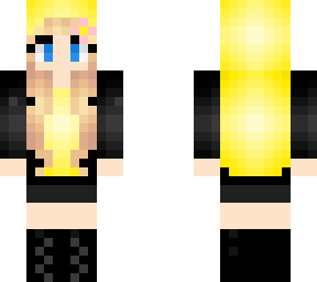 easter blond girl