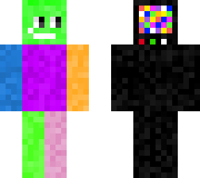 glitch rainbow tv