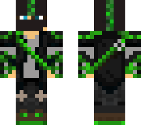 green warrior boy