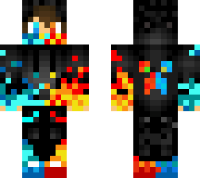 ice and fire pro man but with a hoodie