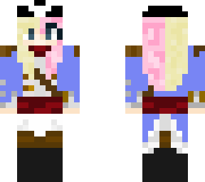 lmanburg skin with half and half hair