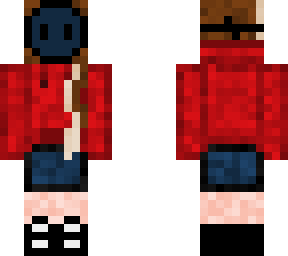 Mask girl | Minecraft Skin