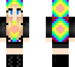 pride blond girl