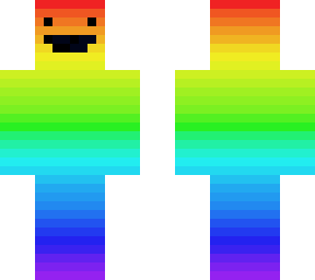 rainbow skin