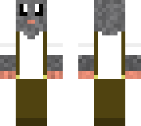 rat with suspenders.