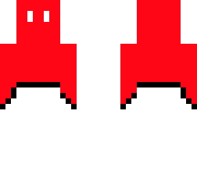 simplistic red and white