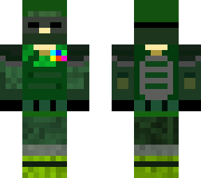 soldier with helmet