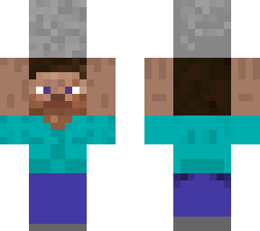 steve holding bucket of water