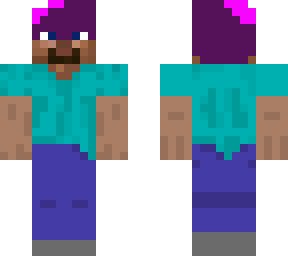 steve with amethyst helmet