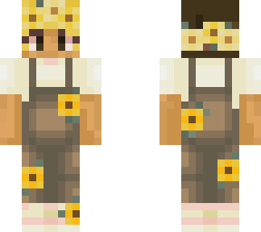sunflower person