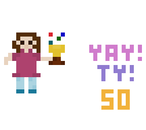 tysm!!! 50?!!?