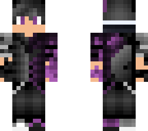 wolf boy - alpha purple/gray