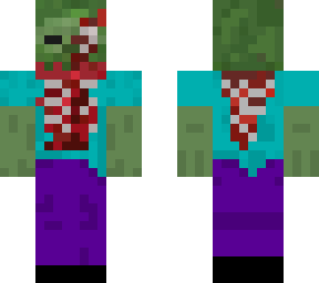 bleeding zombie.