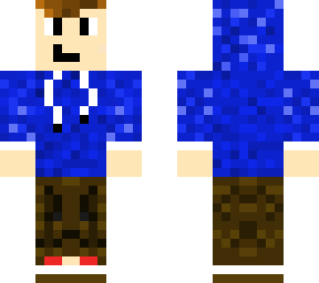 blue jacket boy
