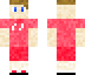 boy with red shirt
