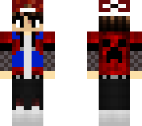cool creeper boy with hat