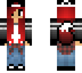 cool girl with hat