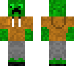 creeper in hoodie
