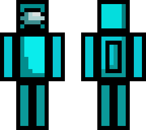 cyan. among us