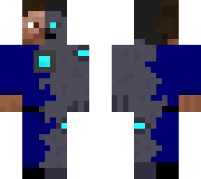 cyborg steve cyan