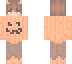 emo pumpkin skin