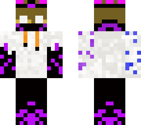 ender kid herobrine ( my brother made it not me)